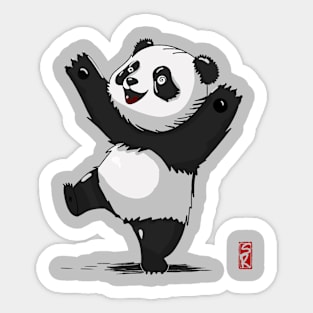 Confused panda Sticker